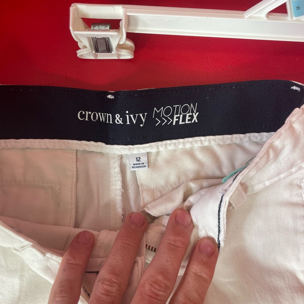White Crown and Ivy shorts
